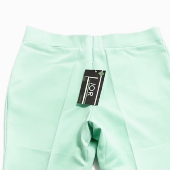 Lior Paris Green Dress Pants Made In France Size 10 Vintage NWT - Picture 5 of 7